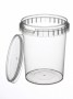 Verzegelbaar TP beker / pot / bak met diameter 95 mm. en inhoud 520 ml. - Joop Voet Verpakkingen
